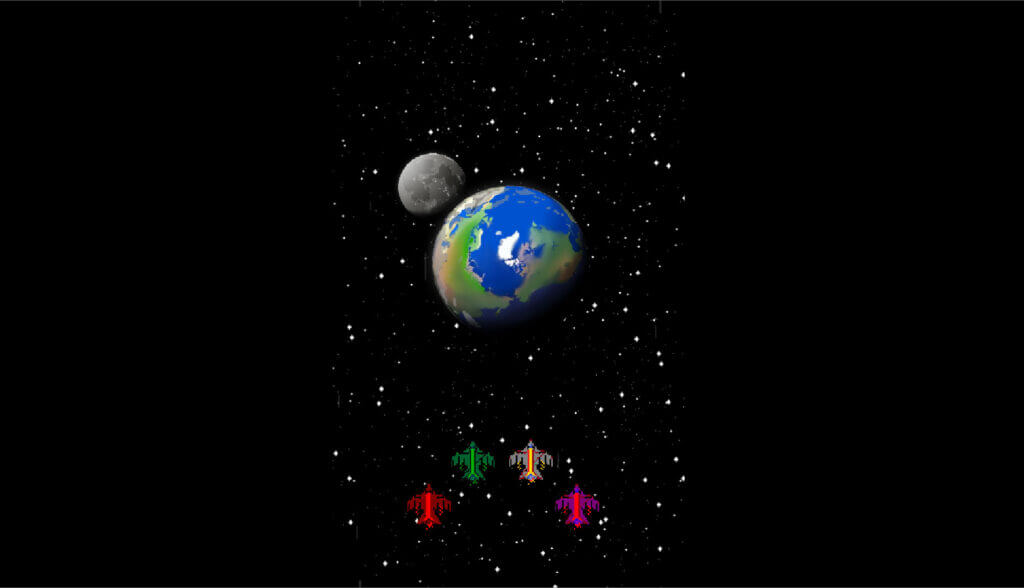 Briefing scene outlining the final mission in All The Stars.
