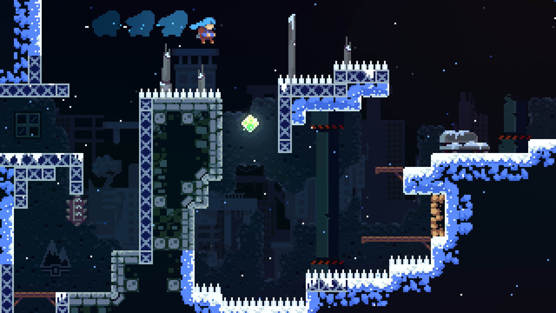 Celeste: The Mountain We Climb Inside Ourselves key art