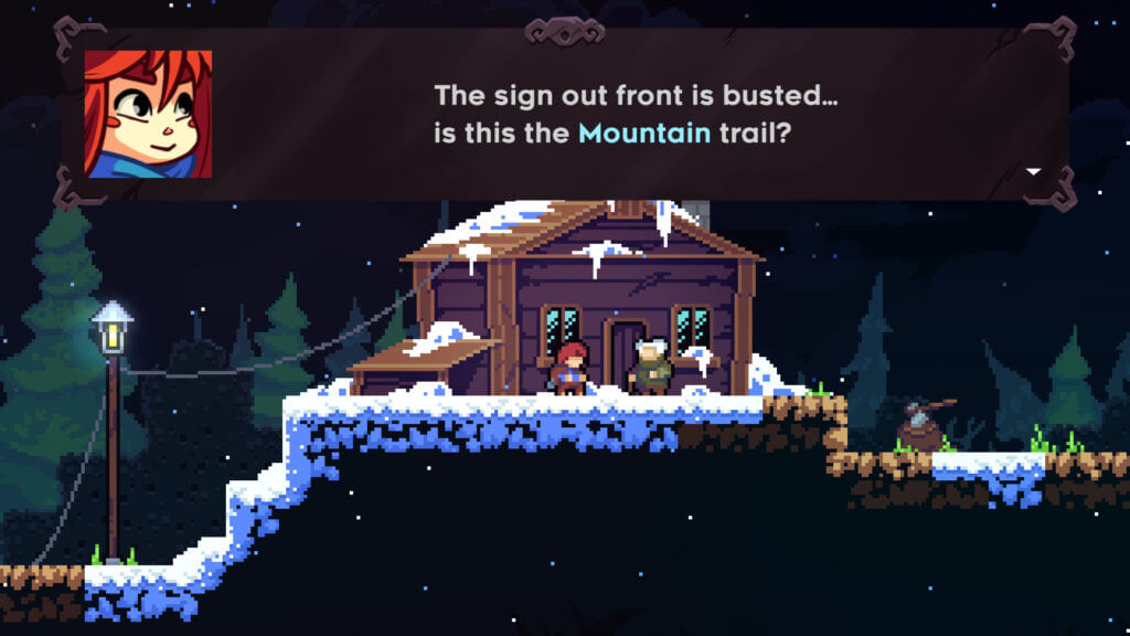 Screenshot from Celeste game review