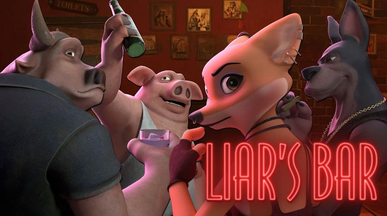 Liar's Bar: Bluff, Bet, and Brave the Odds in This Darkly Humorous Gambling Sim key art