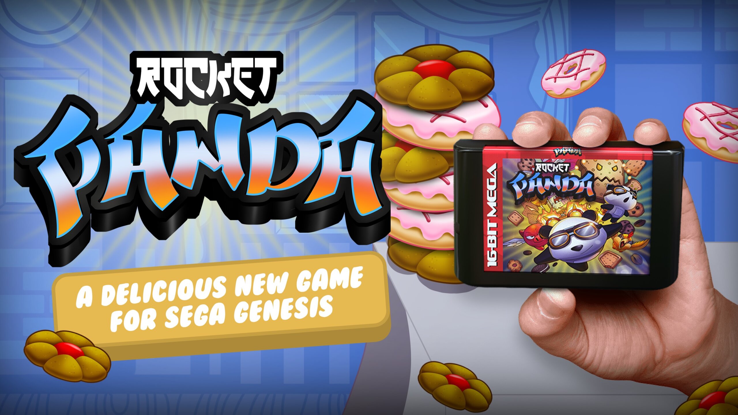 Rocket Panda: Blasting New Life Into the Sega Genesis key art