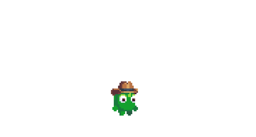 Goo Hunter slime character nodding with "Add to Wishlist" text