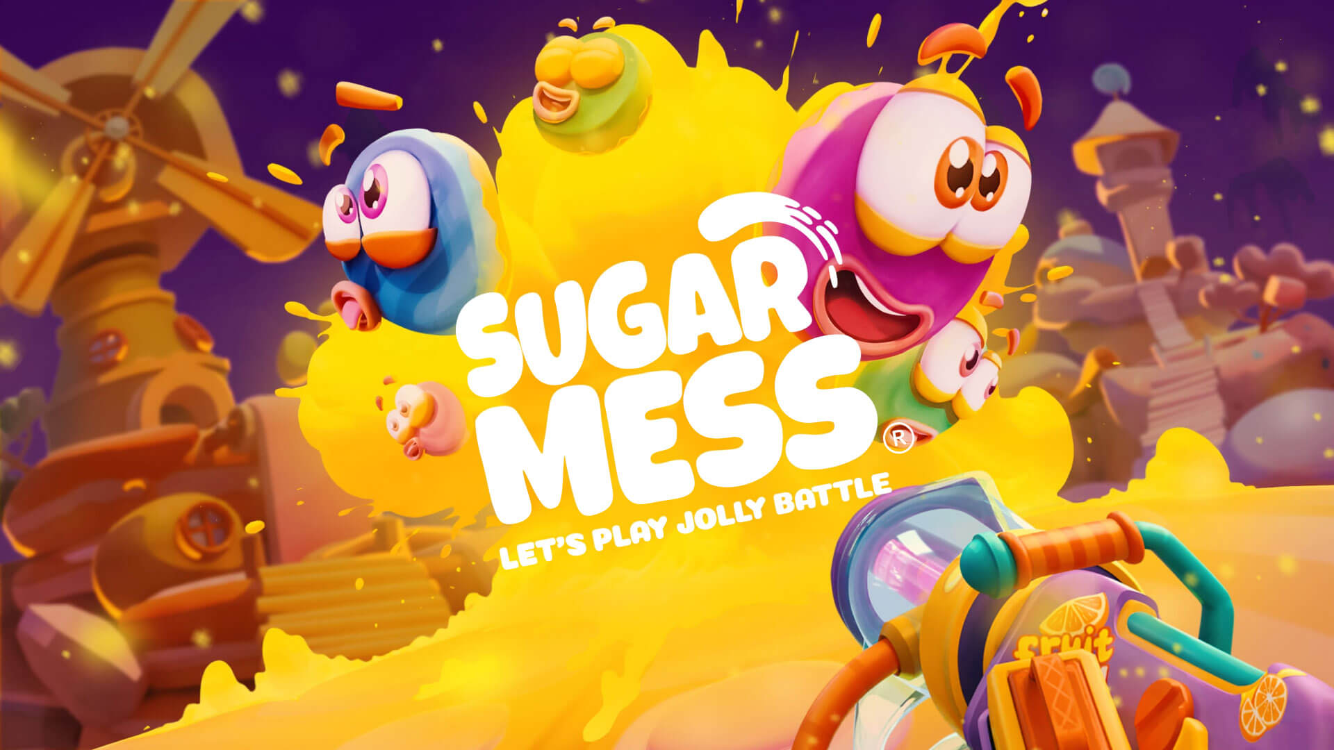 Sugar Mess  -Let's Play Jolly Battle: A Candy-Coated VR Fever key art