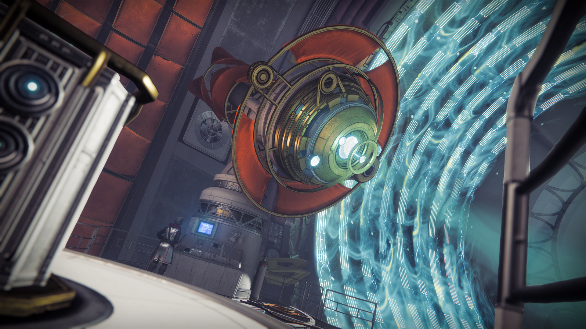 Destiny 2 Guardians showing off Edge of Fate armor in the Tower.