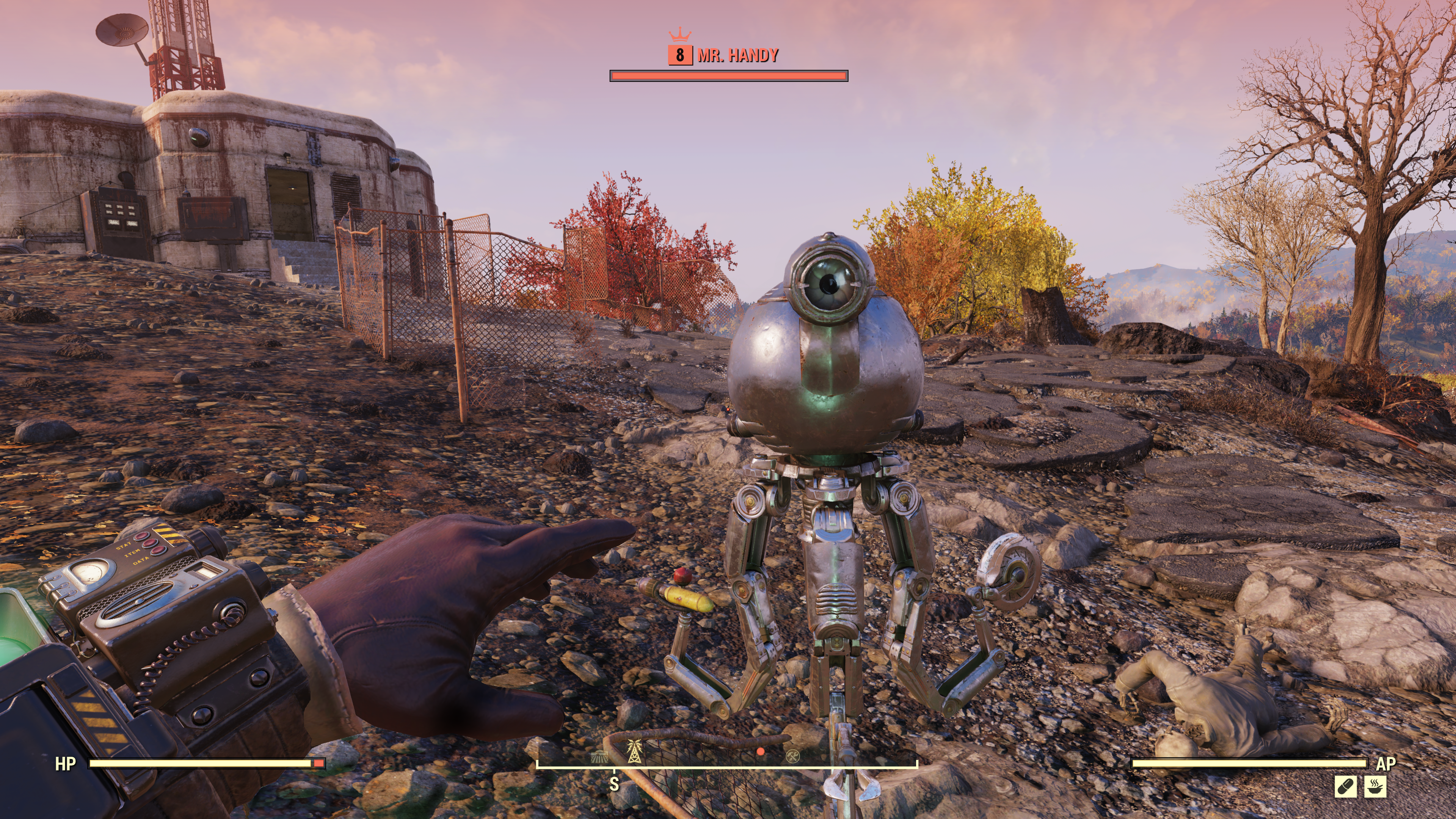 Vault dwellers exploring Appalachia in Fallout 76.