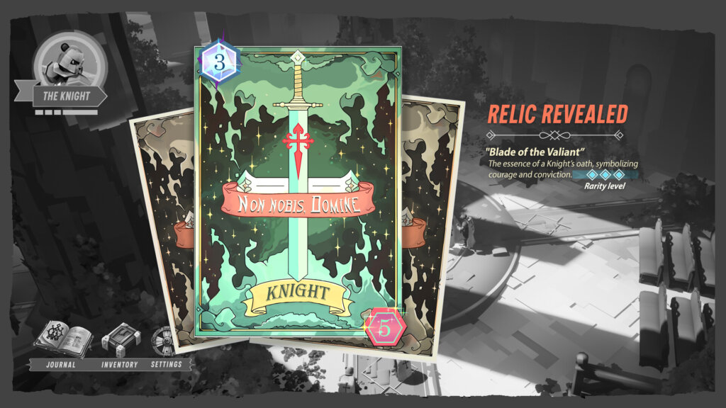 Collect relics and explore environments rich in historical detail.
