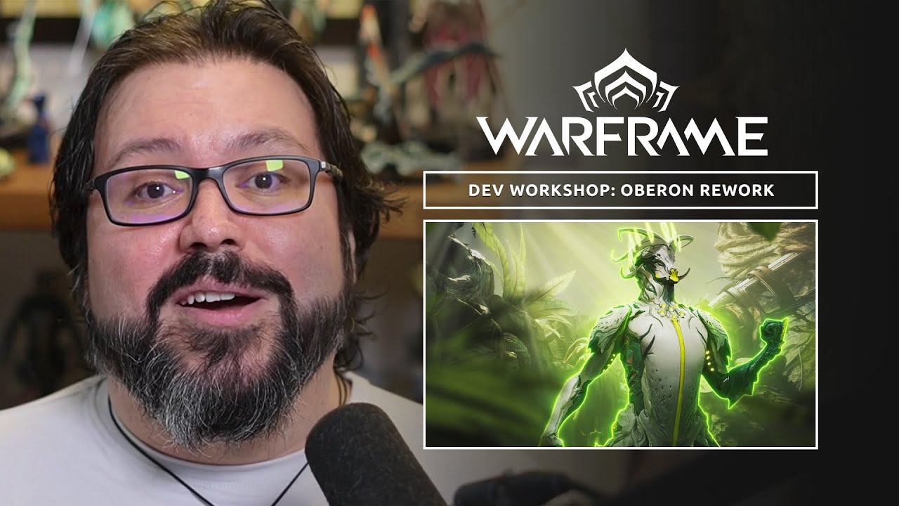 Concept art for the Oberon rework radiating druidic energy.