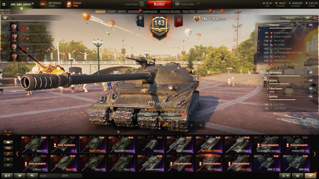 Massive World of Tanks battle with tanks and explosions.